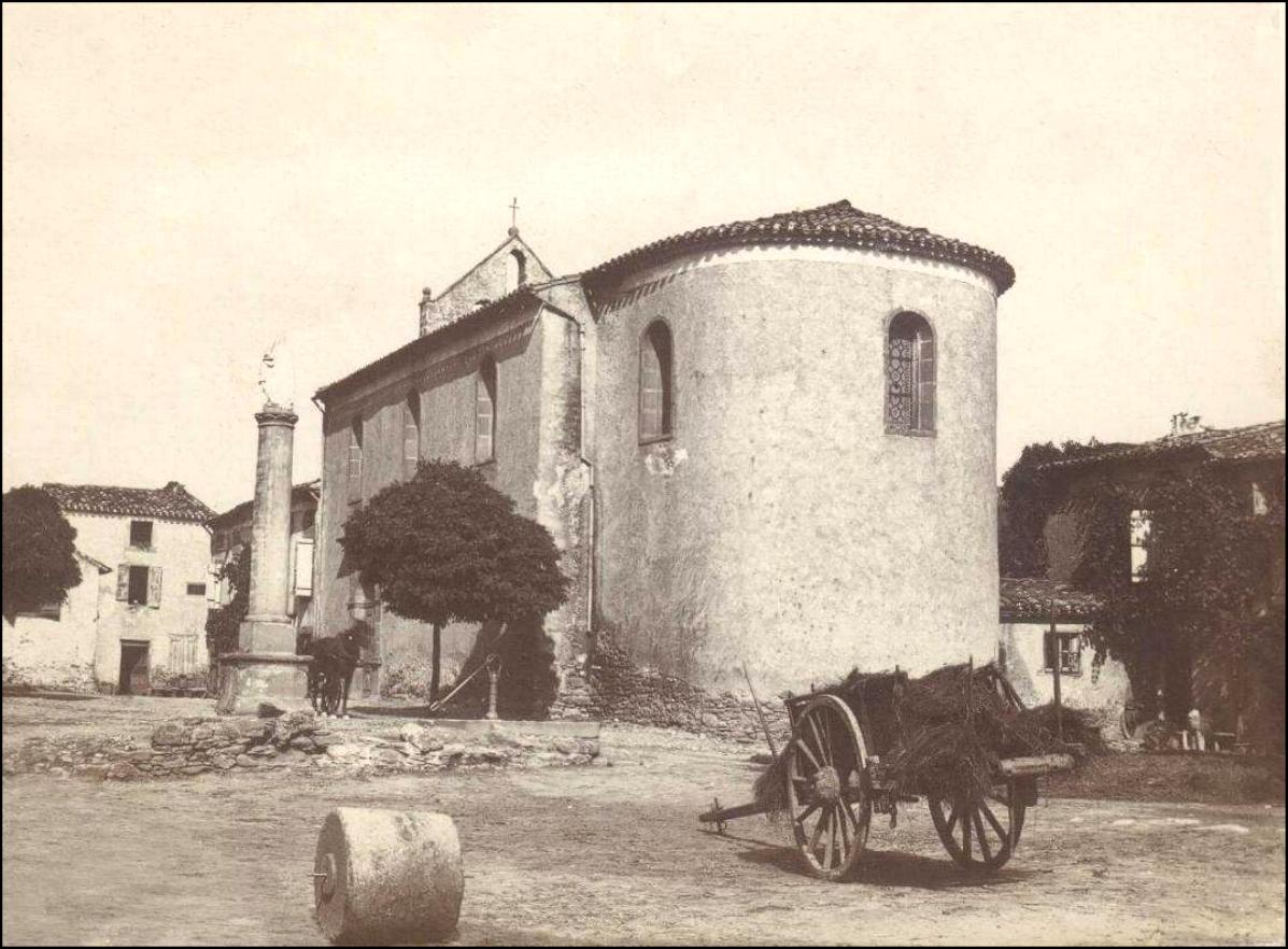 Chapelle d'Aigues-Vives en 1898